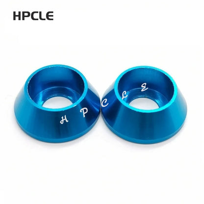 2-10pcs aluminum washer m2 m2.5 M3 M4 M5 M6 M8 M10 Corlorful Aluminum Alloy Cap Head Gasket washers for RC parts