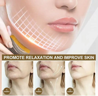 New facial massage brush, lymphatic brush, contour brush with storage box, beauty salon-specific massage brush