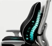 Lumbar Support Pillow Memory Foam Relieve Back Pain Car Seat Waist Cushion Soft Comfortable For Office Home Car