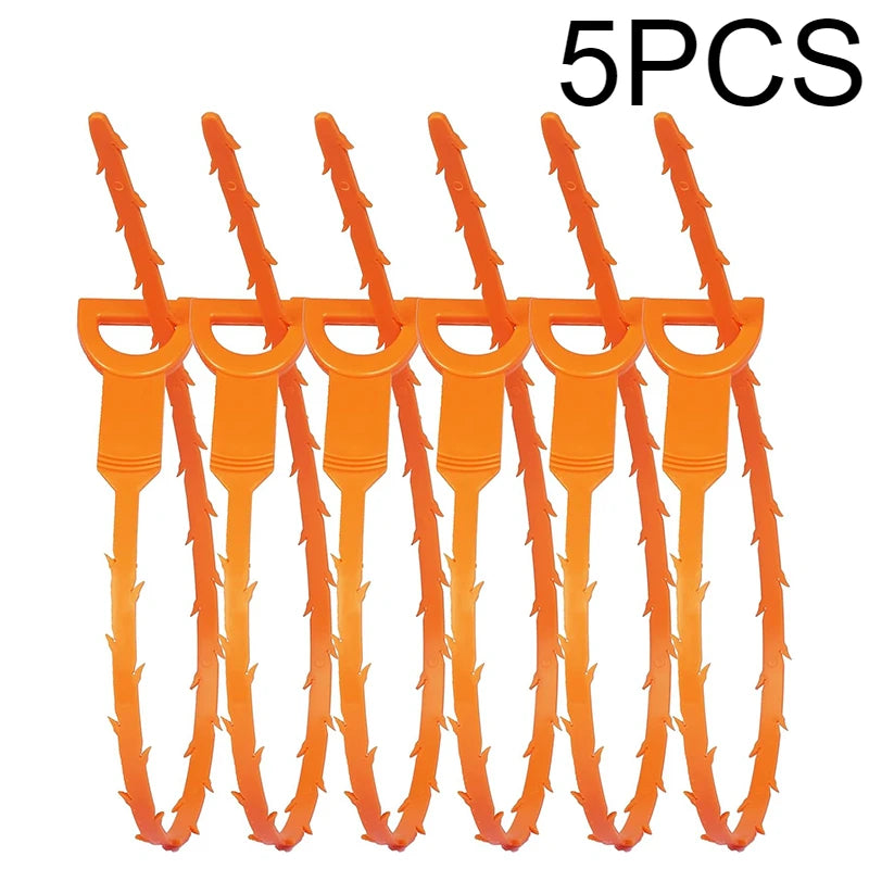 3/5/10PCS Drainage Blockage Remover Shower Clean The Sink Snake Bathroom Accessories Hair Blockage Garbage Sewer Dredging Tools