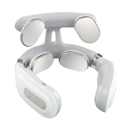 Cervical Massager 16 Modes USB Smart Pulse Heating 4 Neck Massager for Neck Tension Neck Massager Vibrator Heating Massager