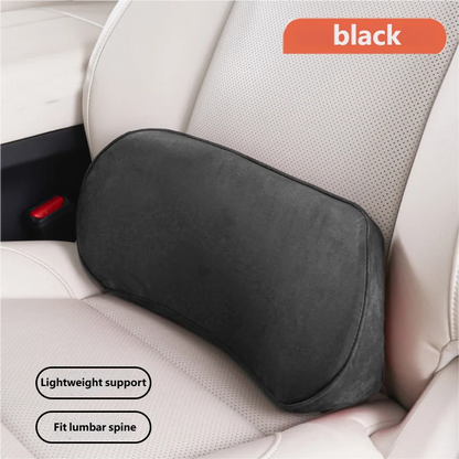 Car Memory Foam Lumbar Support Cushion Waist Pillow Backrest Seat Driver Travel Back Support Auto Interior Accessories Comfort