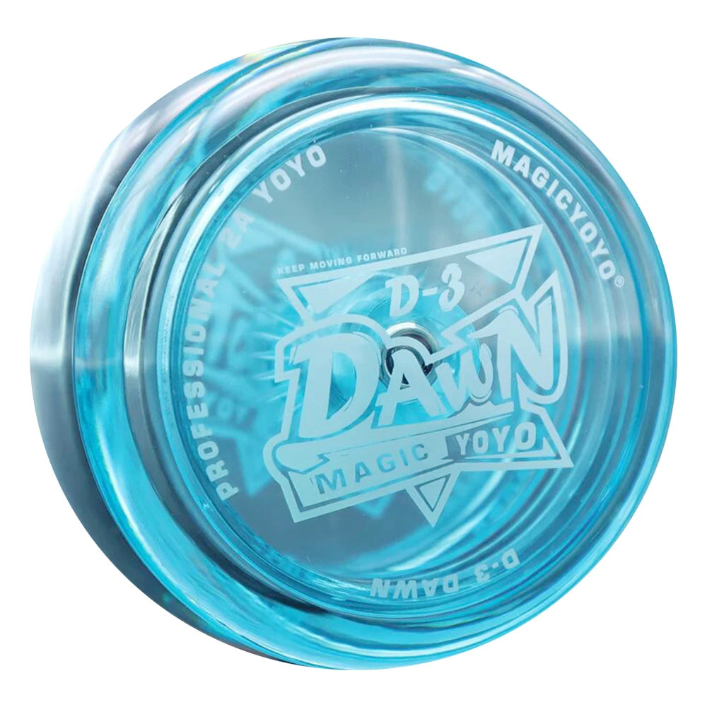 Magic Yoyo Crystal Yoyo for Kids Unresponsive Yoyo for Adults Toys 8-Ball KK Bearing for Children Rope Color Shipped Randomly