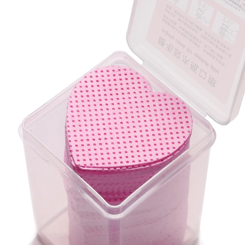 200PCS Wipes Paper Cotton Eyelash Glue Remover Wipe Mouth Of The Glue Bottle Prevent Clogging Glue Cleaner Pads Lash Extension