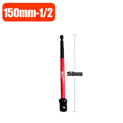 Impact Socket Adapter Set Converts 1/4" 3/8" 1/2" Drive Bits Extension Bit Square Tip Power Tools High Torque Impact Wrench