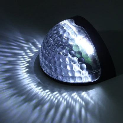 LED Solar Fence Lights Outdoor Waterproof Wall Lights Corrugated Lights for Fence Terrace Garden Path Decorative Lights