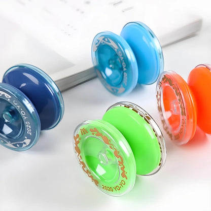 Yo Yo Toy Beginner Yoyo Skill Training Toy Hand Eye Coordination Educational Game Outdoor Play Birthday Gift for Boys Girls
