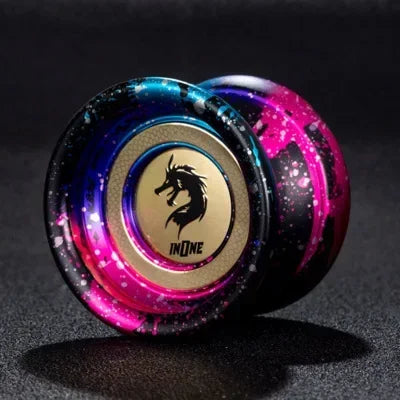 Yoyo Professional Magic Yoyo Metal Yoyo With 10 Ball Bearing Alloy Aluminum High Speed Unresponsive Yoyo Classic Toys For Kids
