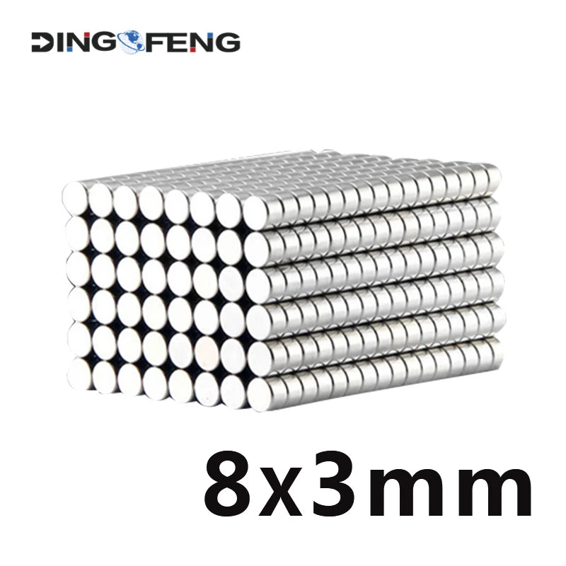 6x3 mm Disc Bulk Sheet Neodymium Magnet 5x3mm Small Round Powerful Magnets 7x3mm Rare Earth Ma 8*3mm 9*3mm 10*3mm 4*3mm 3*3mm