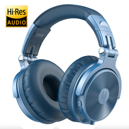 Oneodio Pro-C Bluetooth Wireless Headphones With Mic 110Hr Hi-Res Over Ear Bluetooth 5.2 Headset Earphone For Phone PC Sports