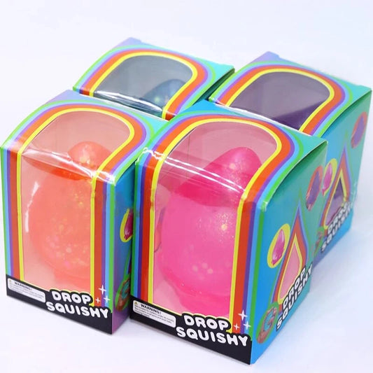Needoh Dream Drop Squishy Squeeze Toy Safety Non-Toxic Slow Rebound Squish Anxiety Relief Autism ADHD Focus Toy for Adults Gift