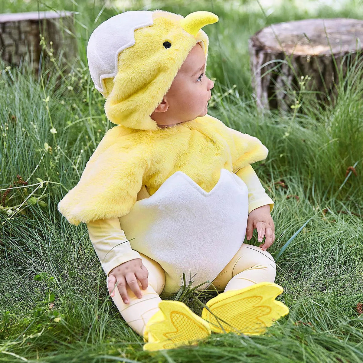 New Born Cute Outfits Infant Boys Girls Cosplay Chicken Animal Costume Winter Fleece Hooded Romper Bodysuits For Kids Clothes