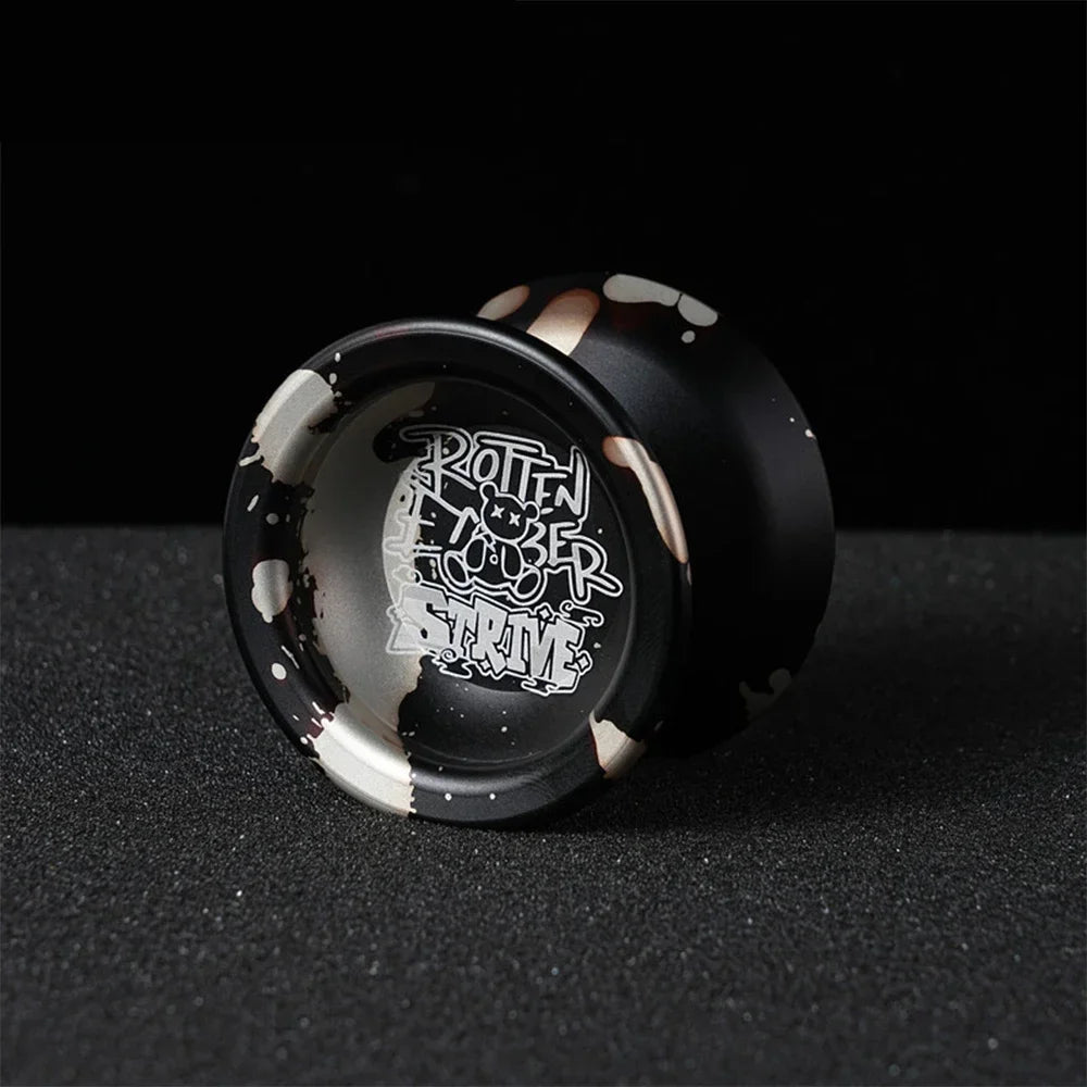 Yoyo Professional Magic Yoyo Metal Yoyo With 10 Ball Bearing Alloy Aluminum High Speed Unresponsive Yoyo Classic Toys For Kids