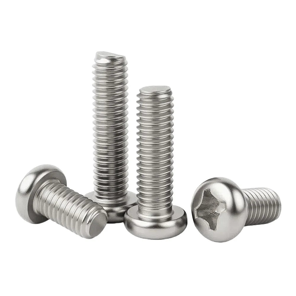 M1.6 M2 M2.5 M3 M3.5 M4 M5 M6 M8 Stainless Steel Cross Recessed Pan/Countersunk Head Screw Phillips TV Computer Furniture Bolts