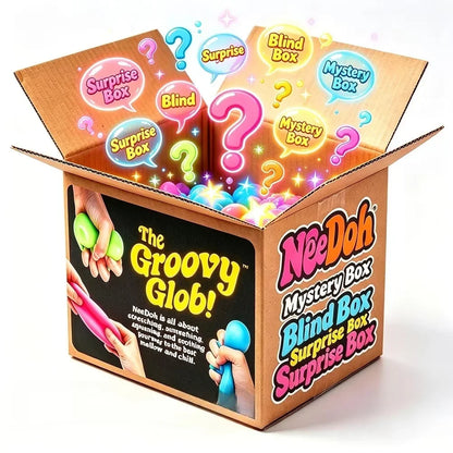100+ Pieces NEEDOH Squishy Figures Blind Box Surprise Toys Slow Rising Soft Fidget Toys Featuring Giant Gorilla Moai Head P