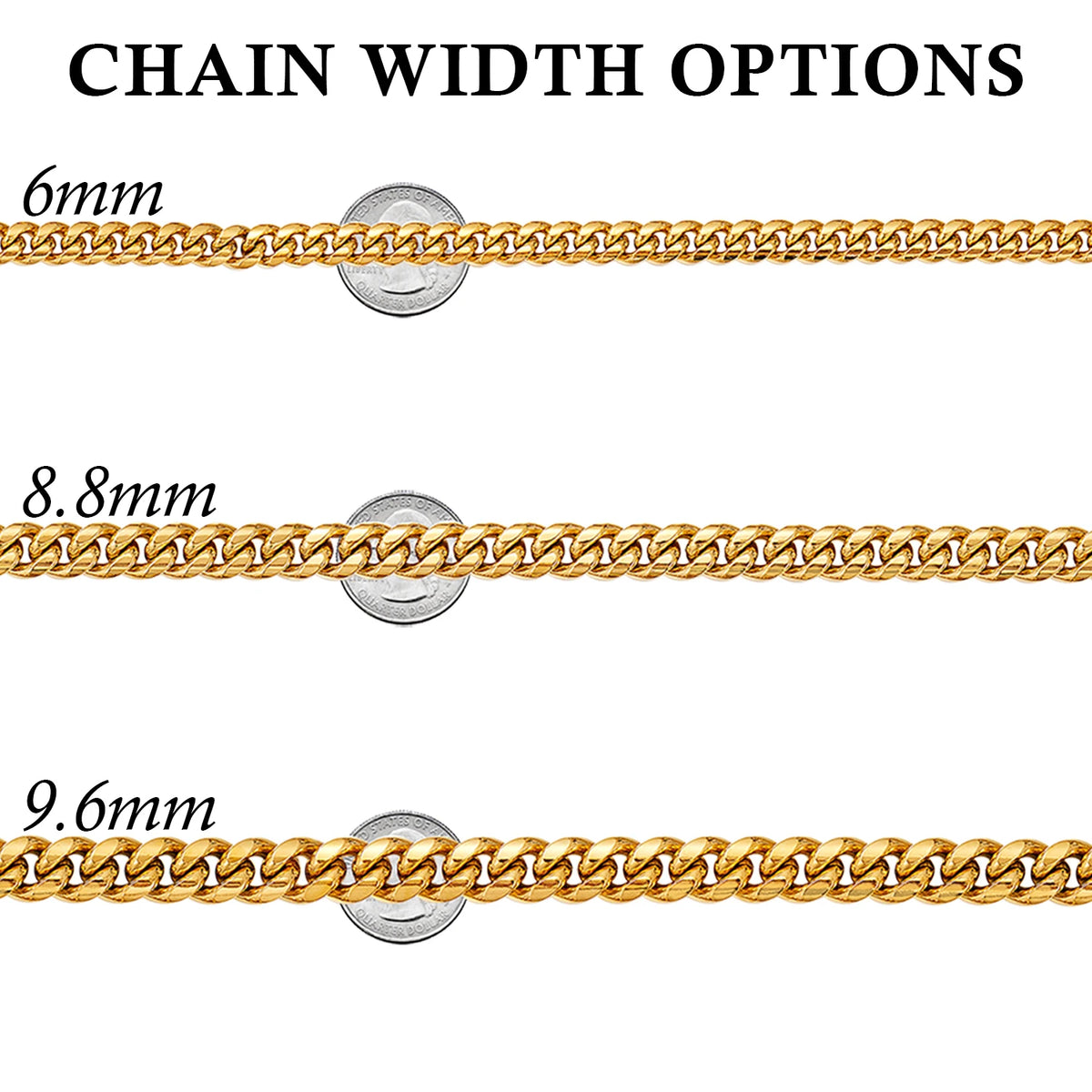 Hip Hop Bling Gold Cuban Link Chain Necklace For Men, Rapper Style Tank Chain Jewelry, Trendy Whip Chain Necklace