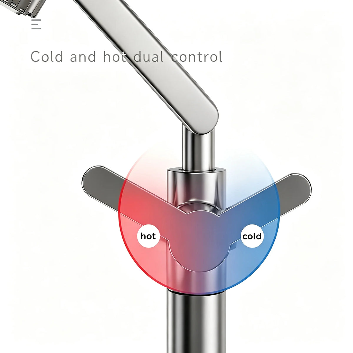 Dual Mode Universal Rotating Faucet Robotic Arm Wash Basin Kitchen Bathroom Hot and Cold Household Basin Wash Basin Sink