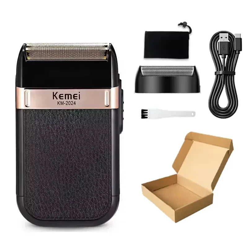 Kemei Hair Clipper Km-809A Km-2299 Km-2024 UBS Rechargeable Cordless Beard Trimmer Powerful Electric Hair Clippers for Men