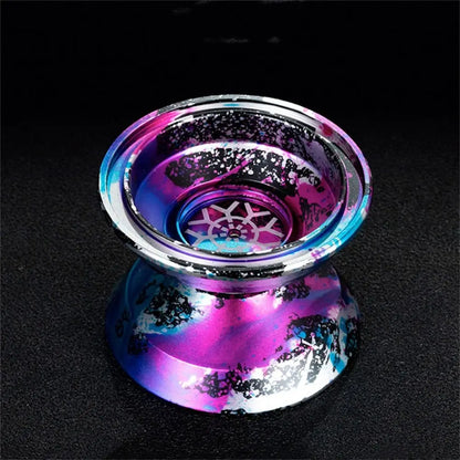 Fashion 10 Ball Bearing Metal Yoyo Alloy Aluminum High Speed Yo Yo Toys Unresponsive Spinning String Yoyo Ball Children's Toy