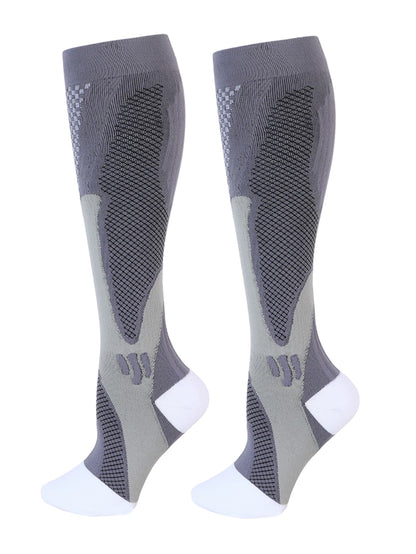 6Pairs Compression Socks 20-30mmHg High Stockings Men & Women Sports Marathon Cycling Football Varicose Veins EU35-45