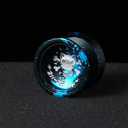 Yoyo Professional Magic Yoyo Metal Yoyo With 10 Ball Bearing Alloy Aluminum High Speed Unresponsive Yoyo Classic Toys For Kids