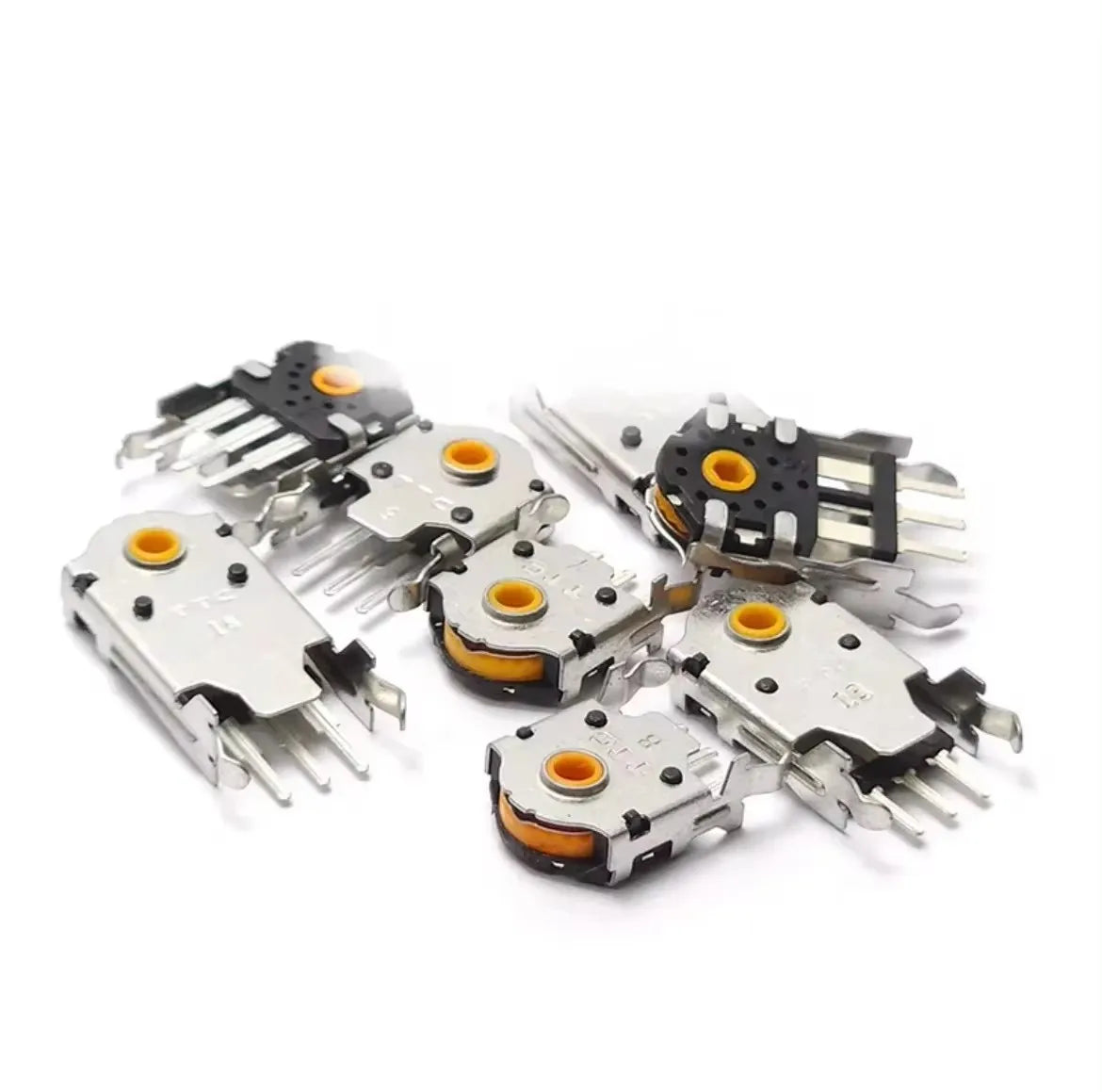 TTC Encoder 7/8/9/10/11/12/13/14/15/16mm Rotary Mouse Scroll Gold Wheel Encoder With 1.74mm Hole Mark,20-40g Force For PC Mouse
