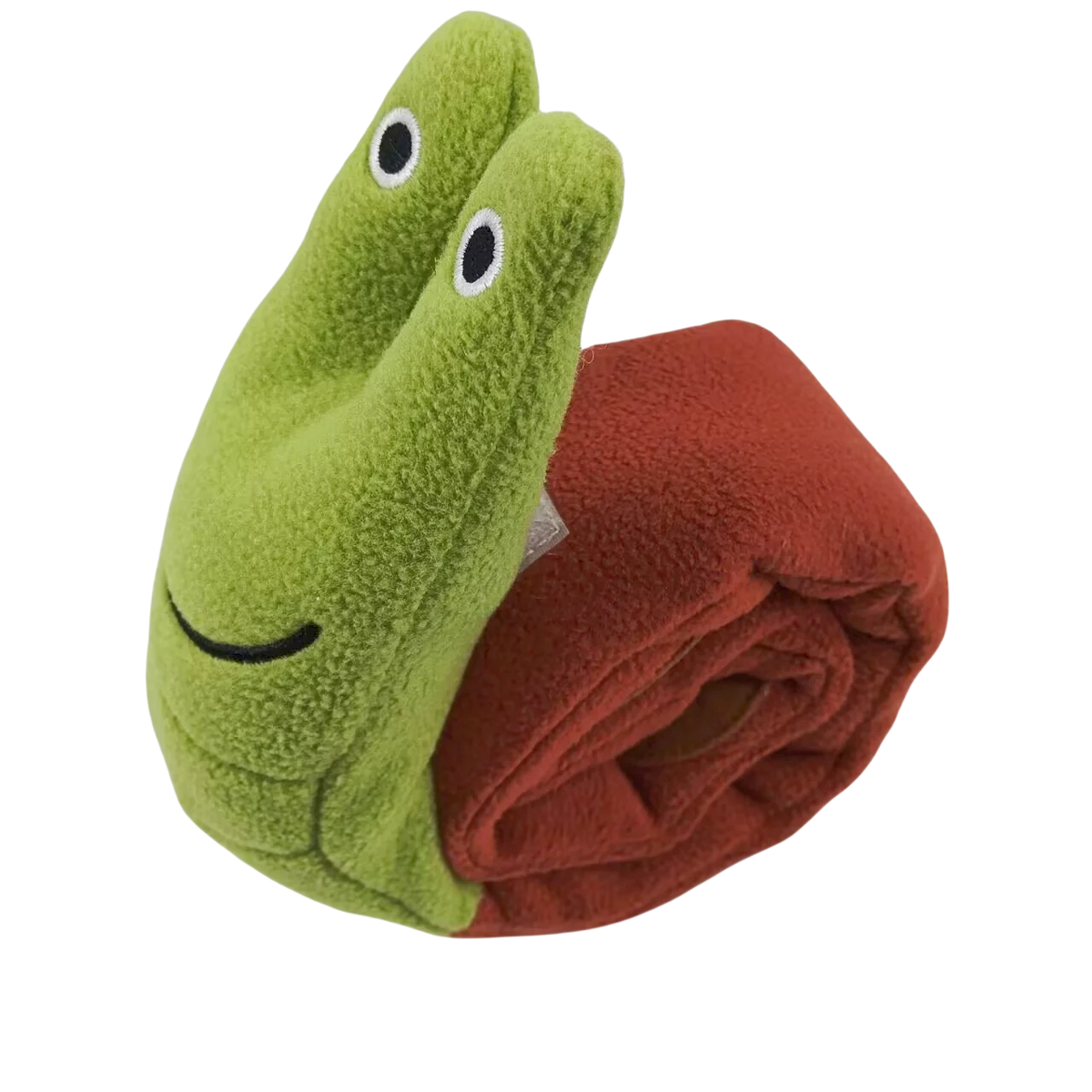Dog Puzzle Feeder Interactive Toy Indestructible Plush Sound Squeak Puppy Toys For Resistant Foldable Snail Dogs Pet Supplies