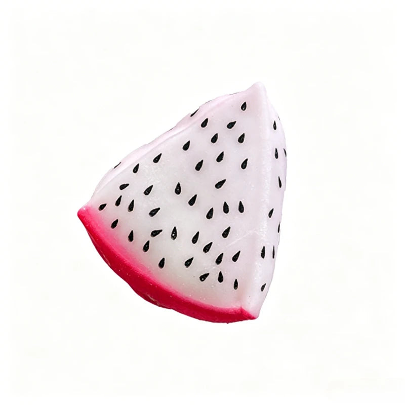 Simulated Color-changing Dragon Fruit Squishy Toy Fruit Anti-stress Squeeze Ball Decompression Toy for Sensory Autism&Party Gift