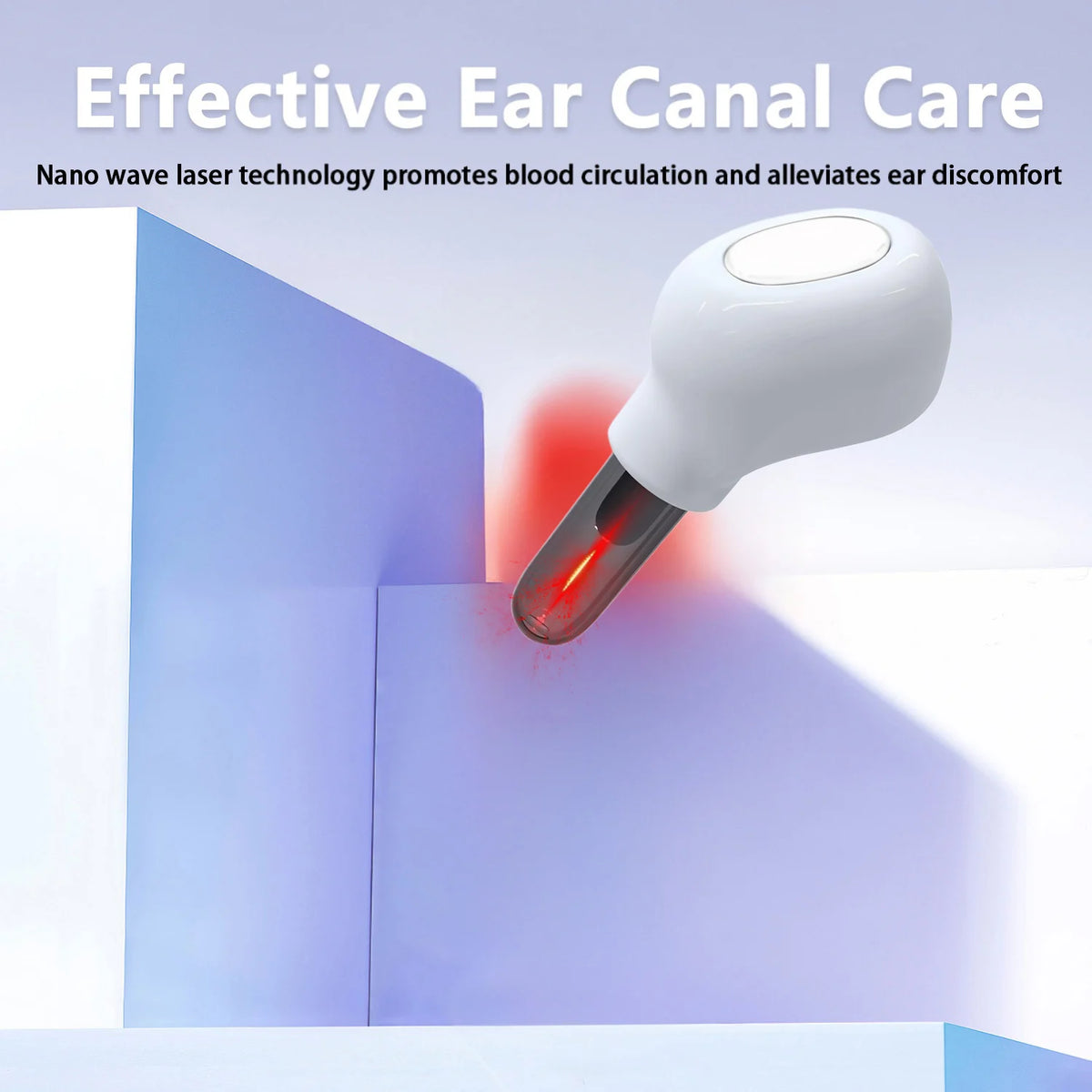 Tinnitus Ear Laser Therapy LLLT Irradiation Laser Physical Earplug Otitis Media Deafness Nose Rhinitis Sinusitis Treatment