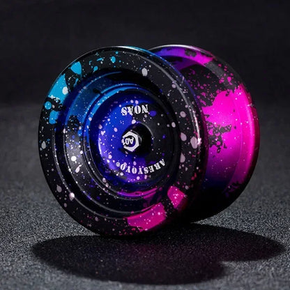 Yoyo Professional Magic Yoyo Metal Yoyo With 10 Ball Bearing Alloy Aluminum High Speed Unresponsive Yoyo Classic Toys For Kids