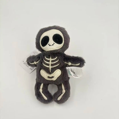 Halloween Soft Fluffy Plush Keychain Kawaii Stuffed Animal Doll Bag Pendant Holiday Gift