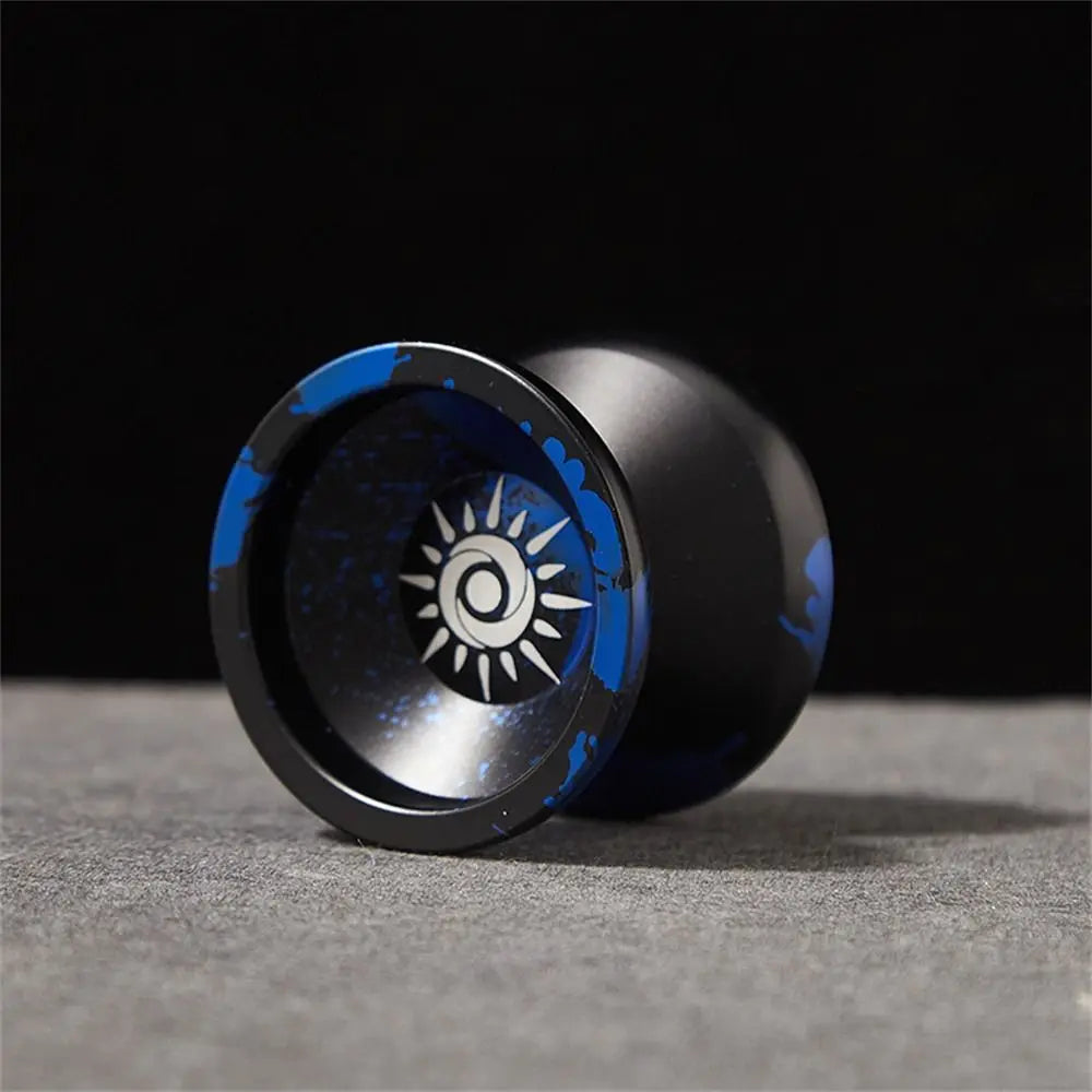 Fashion 10 Ball Bearing Metal Yoyo Alloy Aluminum High Speed Yo Yo Toys Unresponsive Spinning String Yoyo Ball Children's Toy