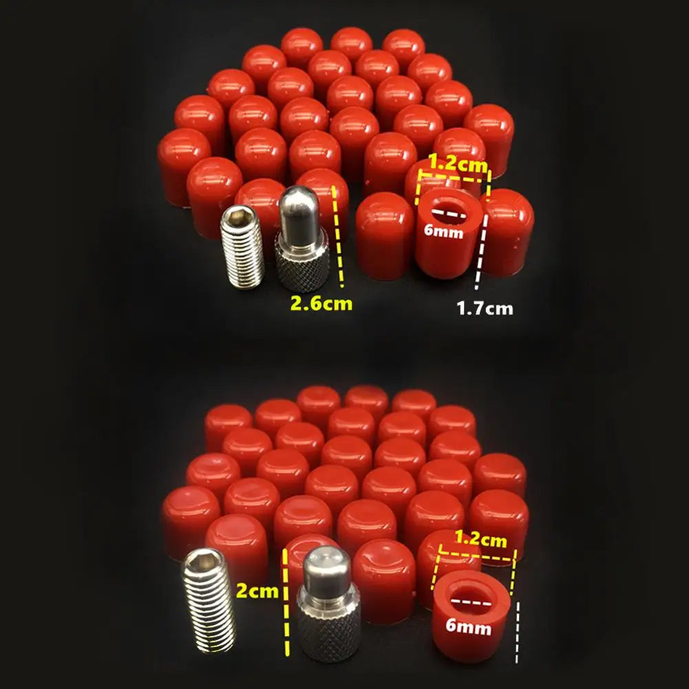 New Thickened Rubber Top Cap And Small Red Cap Repair Tool Dent Repair Tools﻿ Car Dent PDR Repair Accessories ﻿