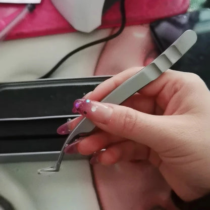 High Precision Eyelash Tweezers Beauty Eyelash Professional Grafting Eyelash High-Precision Flowering Tweezers