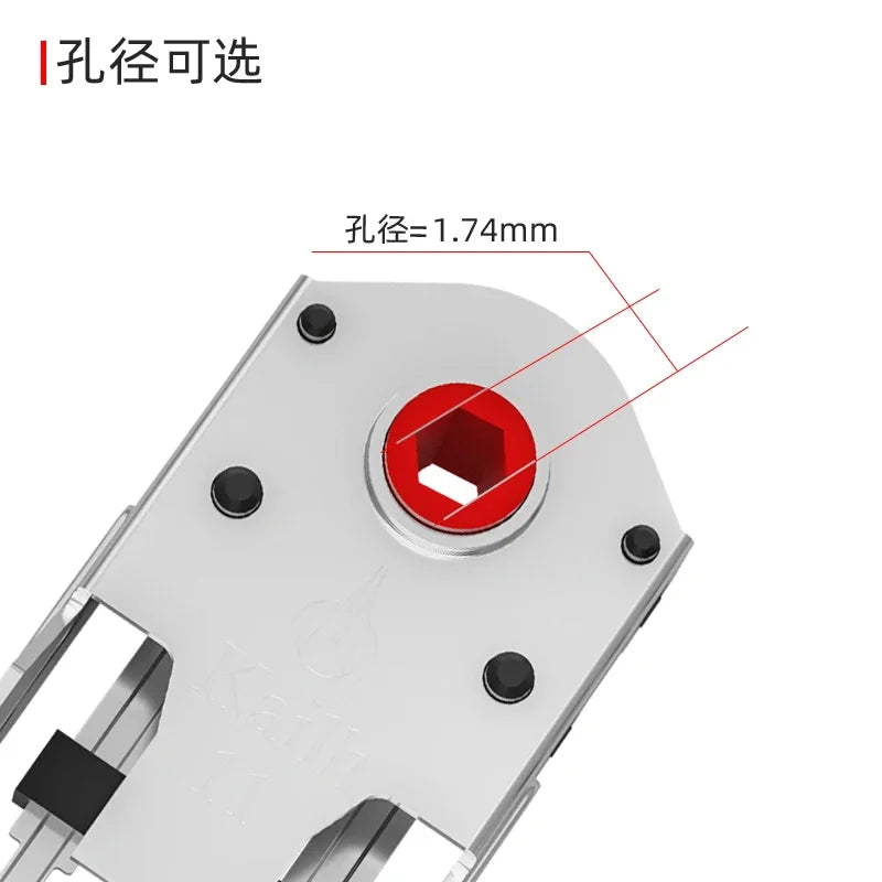 Kailh Decoder 5/7/8/9/10/11mm Red Core Rotary Mouse Scroll Wheel Encoder 1.74mm hole 20-40g force for PC Mouse alps encoder