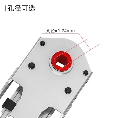 Kailh Decoder 5/7/8/9/10/11mm Red Core Rotary Mouse Scroll Wheel Encoder 1.74mm hole 20-40g force for PC Mouse alps encoder
