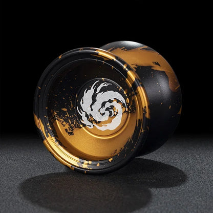 Yoyo Professional Magic Yoyo Metal Yoyo With 10 Ball Bearing Alloy Aluminum High Speed Unresponsive Yoyo Classic Toys For Kids