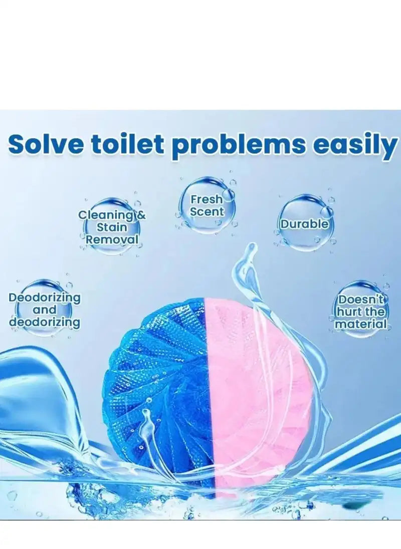 6/12Pcs Long-Lasting Toilet Bowl Cleaner Tablets - Sustained-Release Technology for Tough Stains Automatic Toilet Cleaner