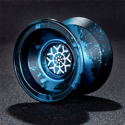 Fashion 10 Ball Bearing Metal Yoyo Alloy Aluminum Unresponsive Yo Yo Toys Professional Spinning String Yoyo Ball Children's
