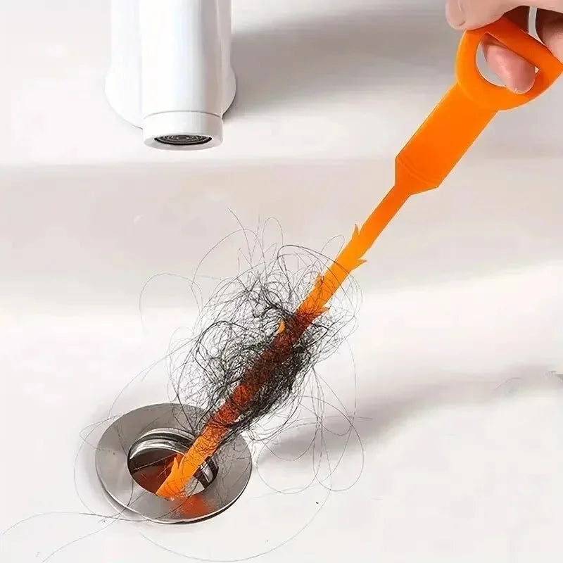 3/5/10PCS Drainage Blockage Remover Shower Clean The Sink Snake Bathroom Accessories Hair Blockage Garbage Sewer Dredging Tools