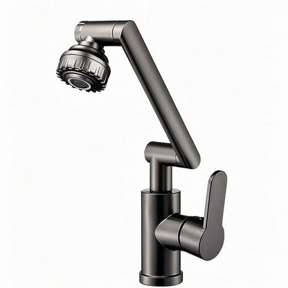 Dual Mode Universal Rotating Faucet Robotic Arm Wash Basin Kitchen Bathroom Hot and Cold Household Basin Wash Basin Sink