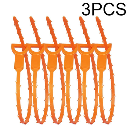 3/5/10PCS Drainage Blockage Remover Shower Clean The Sink Snake Bathroom Accessories Hair Blockage Garbage Sewer Dredging Tools