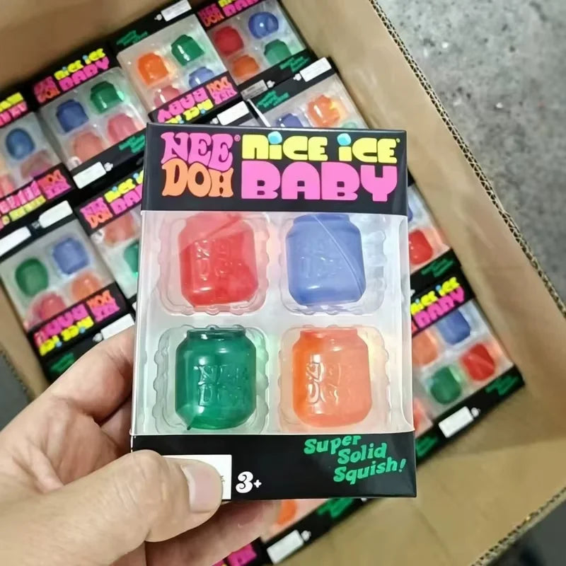 NEEDOH Christmas Easter Advent Calendar 24 Pcs Unique Cute Squishy Fidget Toy Slow Rebound Stress Relief Mystery Surprise Box