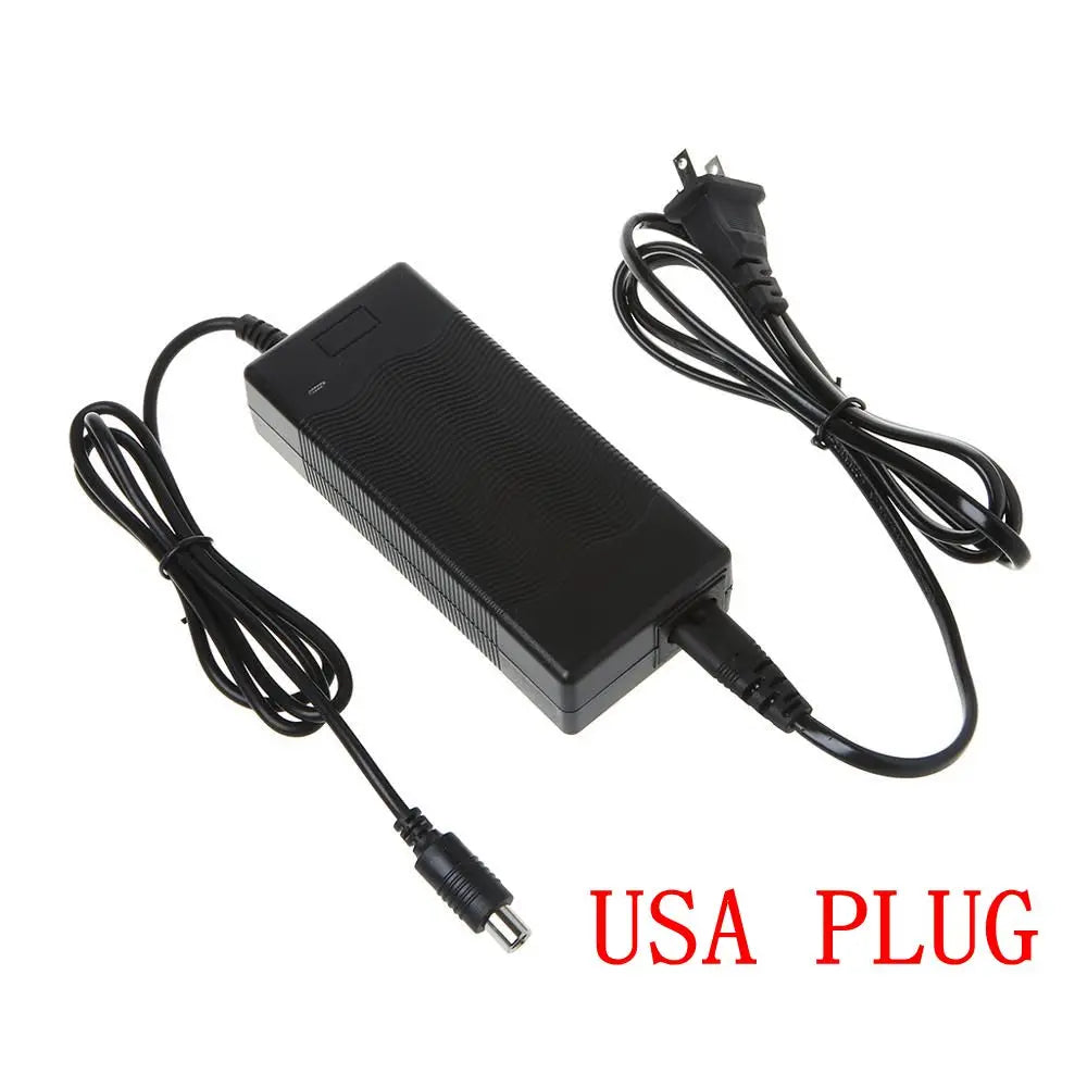 DC42V 2A Lithium Battery Charger 36V For Xiaomi M365 36V Lithium Battery Group 8AH 10AH 12AH 20AH Smart Fast Charge EU US Plug