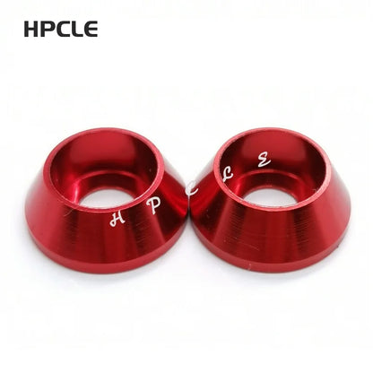 2-10pcs aluminum washer m2 m2.5 M3 M4 M5 M6 M8 M10 Corlorful Aluminum Alloy Cap Head Gasket washers for RC parts