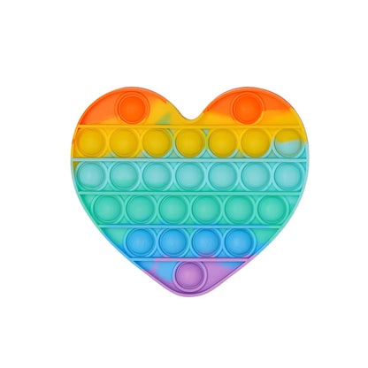 Silicone Decompression Bubble Thinking Chess Puzzle Rainbow Press Music Casual Toy Novelty Toy Adult Toy Squeeze  Stressed Toy