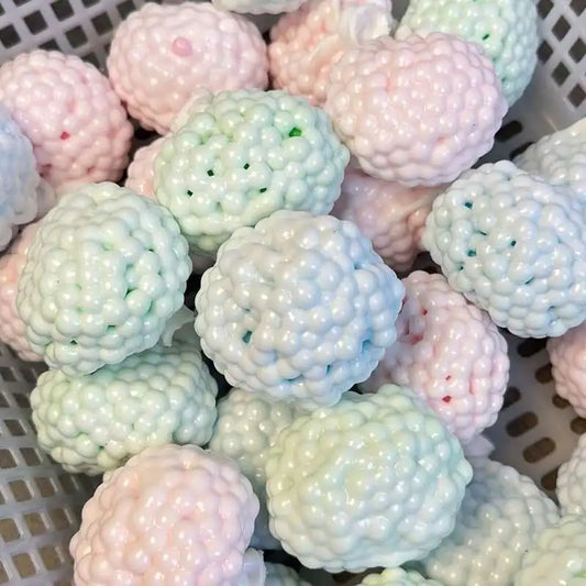 Creative And Soft Stress Relief Ball Diy Rubble Ice Skin Adhesive Handball Desktop Squeezing Soothing Toy Party Birthday Gift