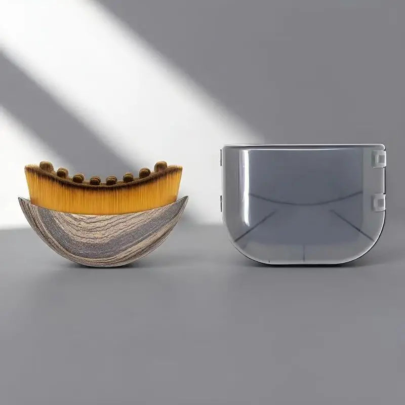 New facial massage brush, lymphatic brush, contour brush with storage box, beauty salon-specific massage brush