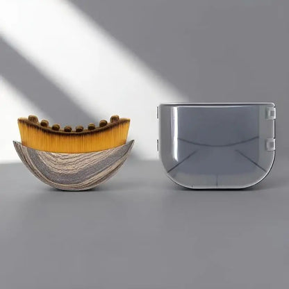 New facial massage brush, lymphatic brush, contour brush with storage box, beauty salon-specific massage brush