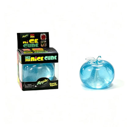 New Schylling Needoh Sensory Cube Pinch Le Glossy Apple Decompression with Slow Rebound Pinch Maltose Decompression Pinch Toy